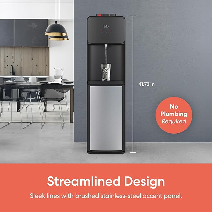Brio 130SS Series Bottom Load Water Cooler Dispenser - Image 4