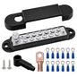 1/4" Stud Power Distribution Block Bus Bar by Ampper