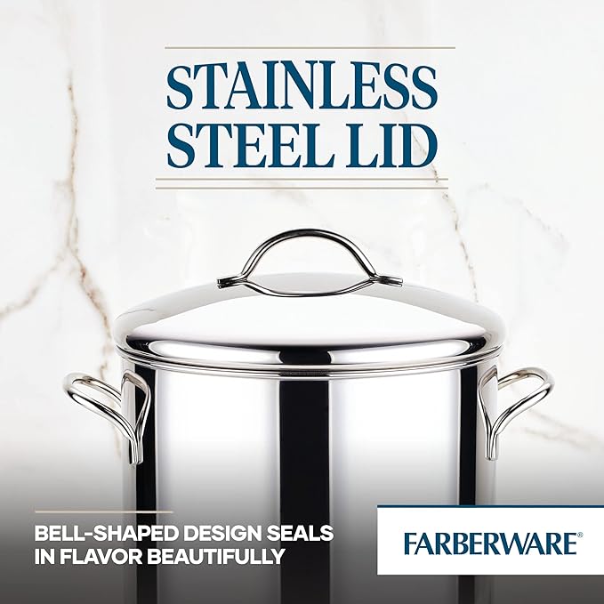 Farberware 50008 Classic Stainless Steel Stock Pot/Stockpot - Image 6
