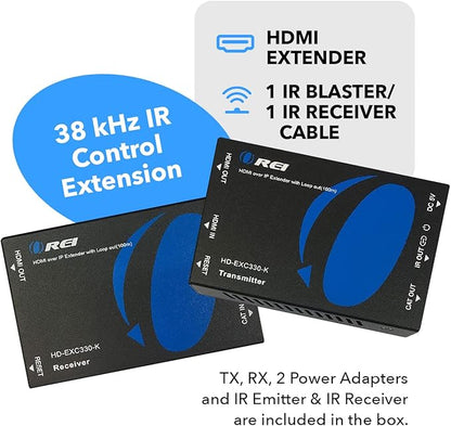 OREI HDMI over Ethernet Extender Over CAT5/CAT6 over IP one to many option - Image 8