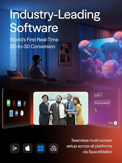 VITURE Luma XR Glasses — 146” 1200p Ultra Sharp Display, 1000 Nits, 50° FOV - Image 7