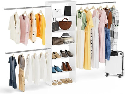 Closet System, 25.5" Wide Closet Organizer System by Unknown