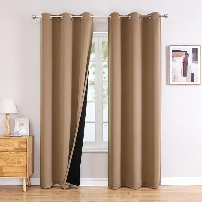 ChrisDowa 100% Blackout Curtains by ChrisDowa