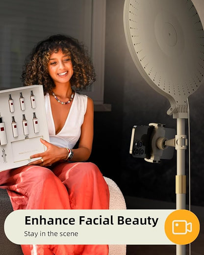 10.5" Ring Light with Stand and Phone Holder - Image 3