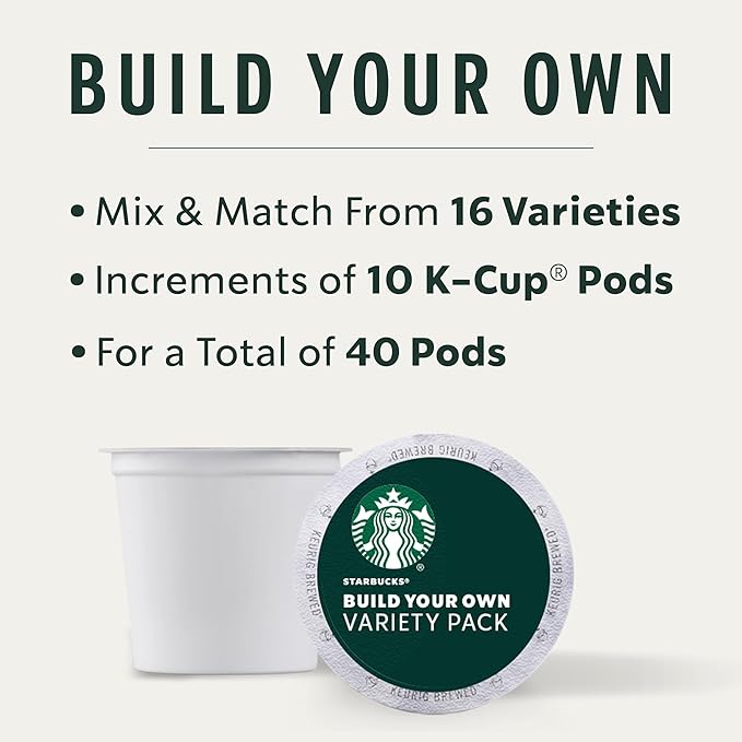 Starbucks Coffee, Keurig K-Cup Pods, Custom Build Your Own Variety Pack - Image 2