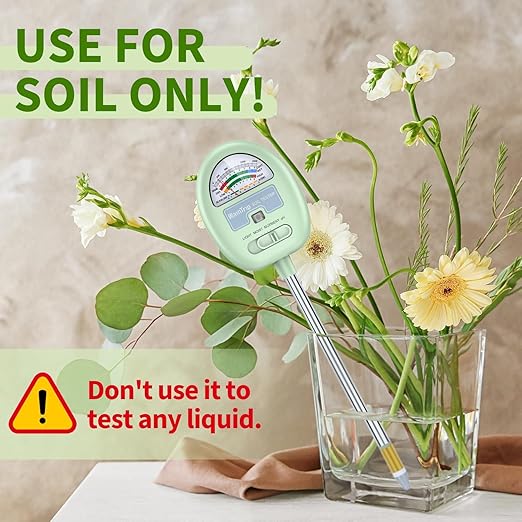 Soil Moisture Meter, 4-in-1 Soil Ph Meter, Soil Tester - Image 6