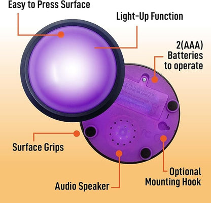 Teacher's Choice Light Up Game Buzzer System, Displays The Winning Player Loud - Image 5