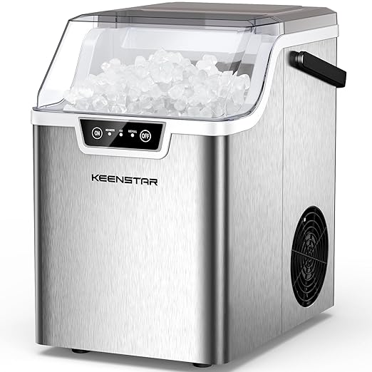 KEENSTAR Nugget Ice Maker Countertop by KEENSTAR
