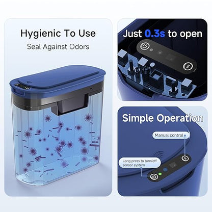 Automatic Motion Sensor Bathroom Trash Can - Image 5
