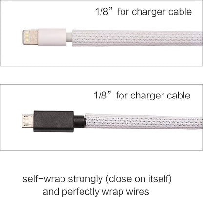 Alex Tech 25ft - 1/8 inch Cord Protector Wire Loom Tubing Cable Sleeve Split - Image 3