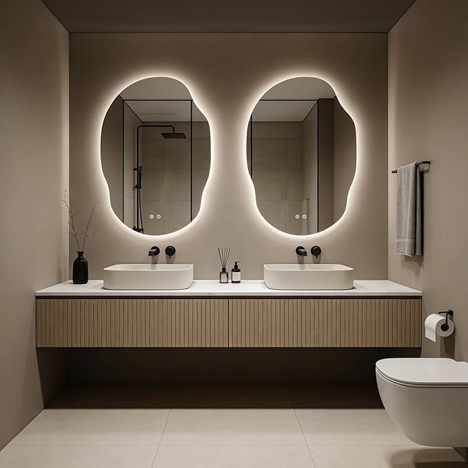 Backlit LED Bathroom Vanity Mirror - Image 3