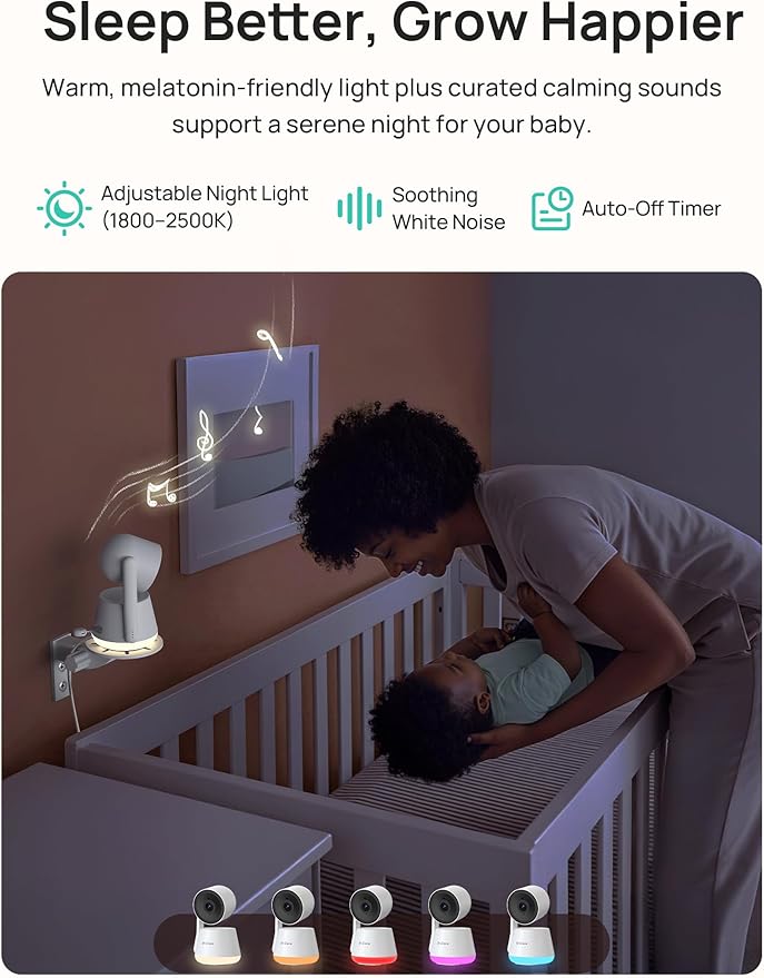 Dr.Care LumiView Plus Smart WiFi Baby Monitor - Image 7