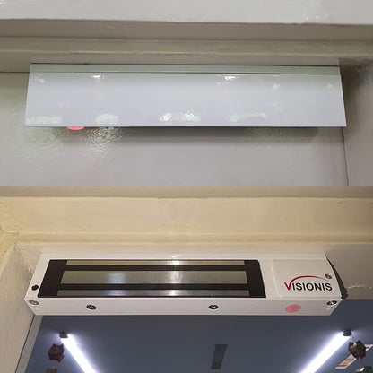 Visionis VS-VISML600LED-WH Indoor 600lbs White Electromagnetic Lock - Image 8