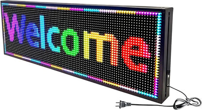 JBS P10 Outdoor Programmable Led Sign Scrolling Store Advertising Indoor Signs by JINBLIZZARD