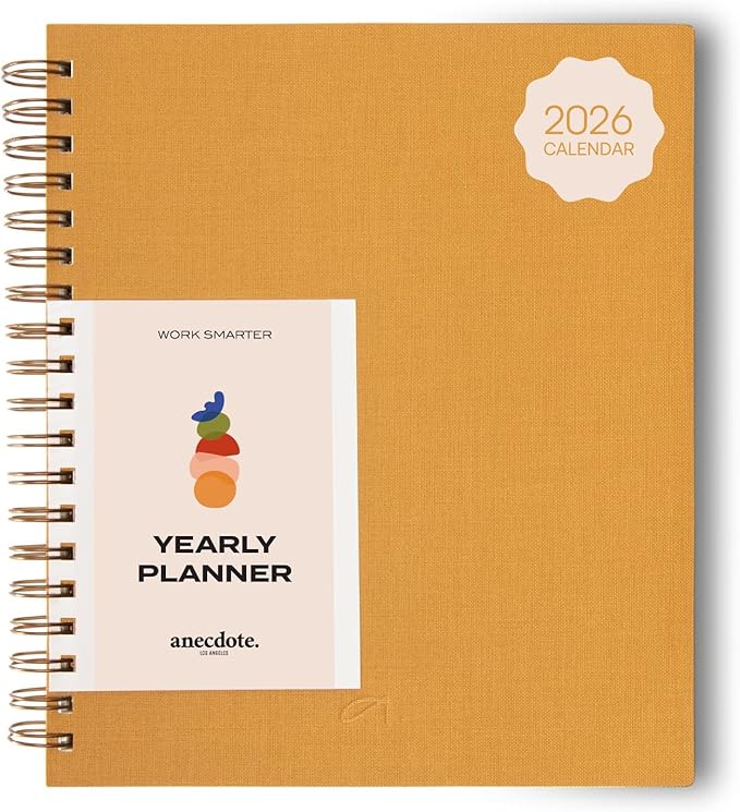 Anecdote 2026 Planner Daily Planner Weekly Monthly Planner by Anecdote