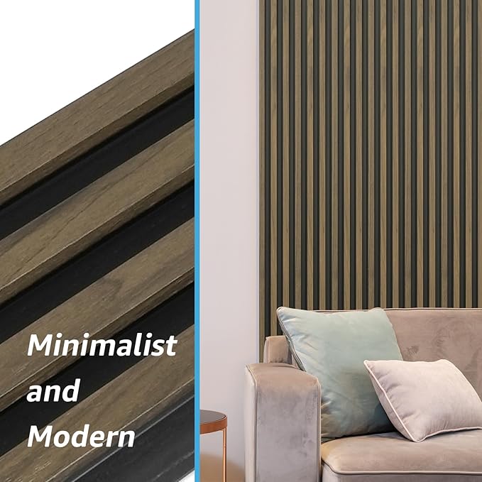Art3d 8-Pack WPC Wood Slat Wall Panel - Image 7