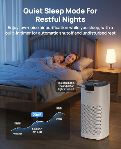 air purifiers for home large room up to, side view