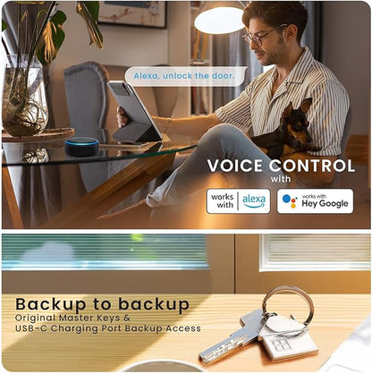 Lockly Smart Lock Secure Pro, Fingerprint Door Lock, Keyless Entry, Built-in - Image 9