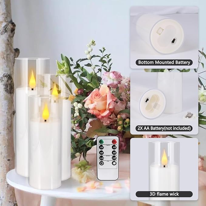 Flameless Candles, Battery Operated LED Candles Ideal - Image 7