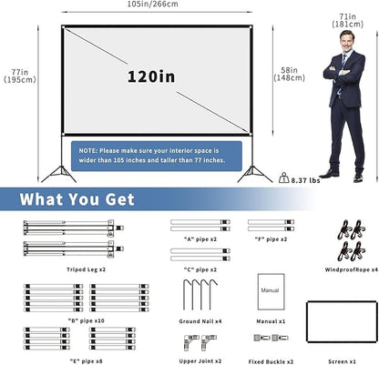 VISULAPEX Projector Screen - Image 3