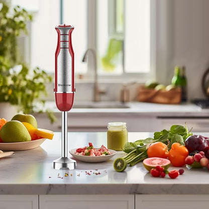 Blackcow Immersion Blender Handheld, 800W Powerful Electric Hand Blender - Image 5