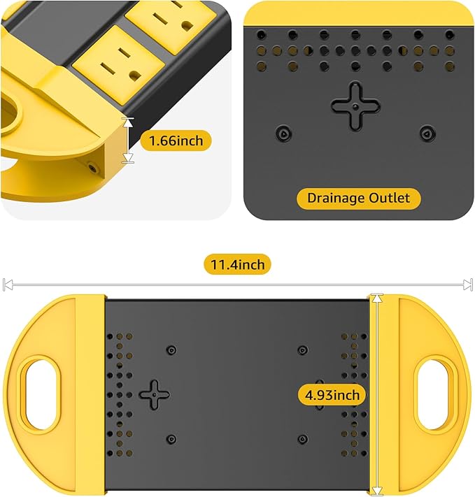 CCCEI Outdoor Power Strip Weatherproof - Image 6