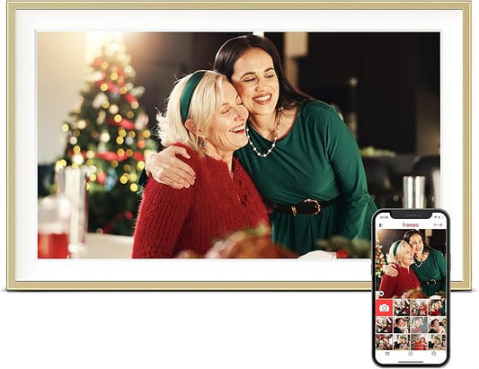 Digital Picture Frame, 15.6 inch Large Digital Photo Frame WiFi, 32GB Capacity by Pastigio