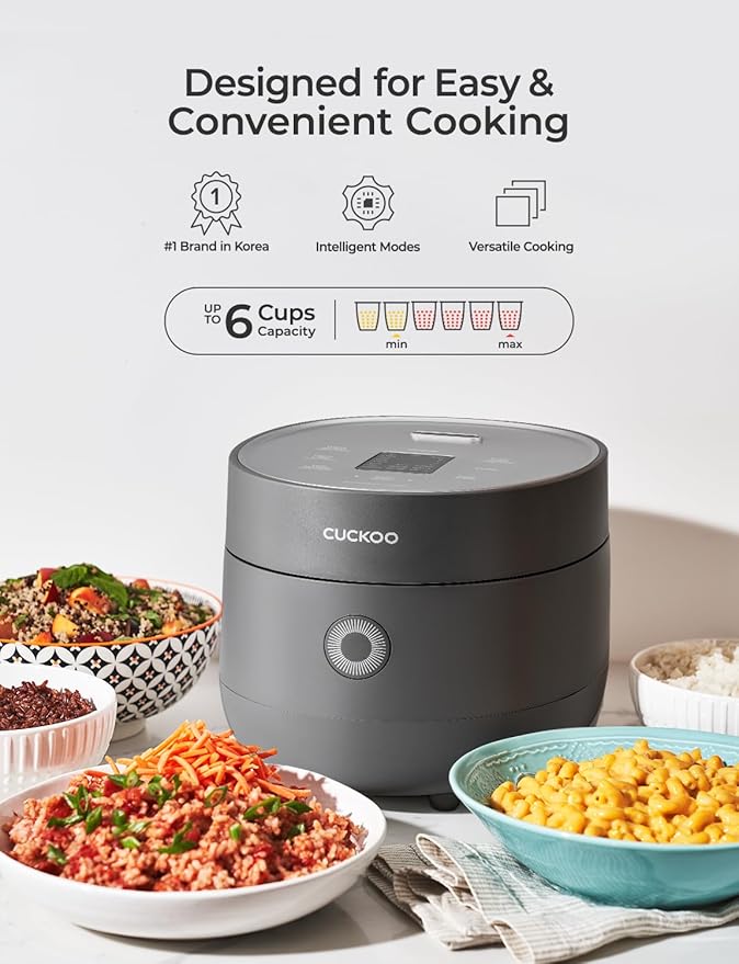 CUCKOO Micom Rice Cooker 6-Cup Uncooked / 12-Cup Cooked - Image 2