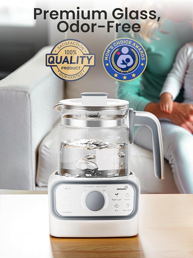 GROWNSY Baby Instant Warmer, Glass Water Boiler - Image 9