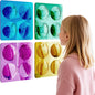 Special Supplies Sensory Bubble Wall Mirror - Interactive Colorful Acrylic Mirrors for Wall Decoration and Sensory Toys for Kids Classroom or Home - Room Decor -Visual, Tactile Stimulation - (4)