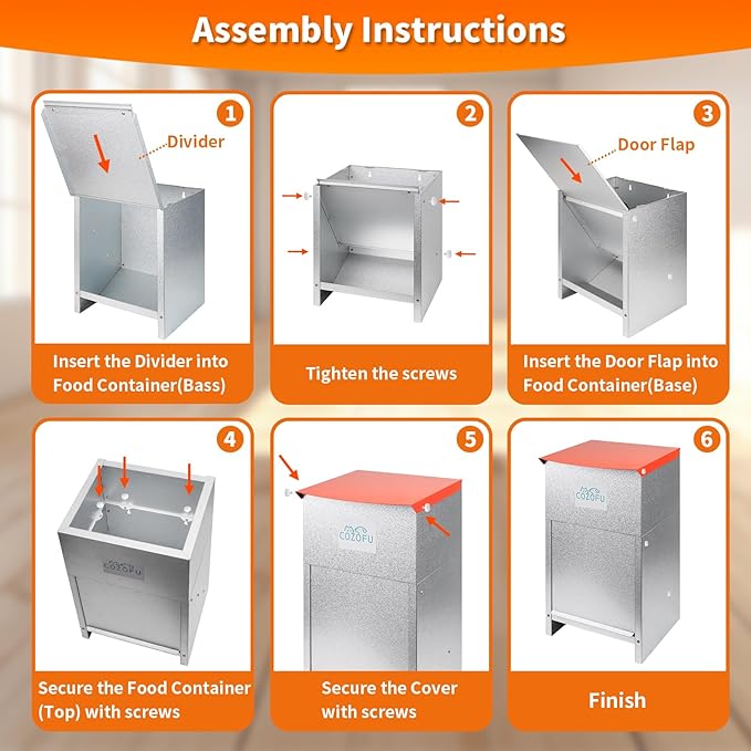 Dog Feeder - Galvanized Metal Pet Food Station - Image 8
