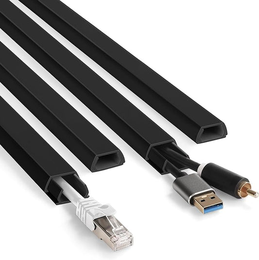 66in YCLYC Wire Covers for Cords Kit, Cord Covers for Wires on Wall, TV Cable by YCLYC