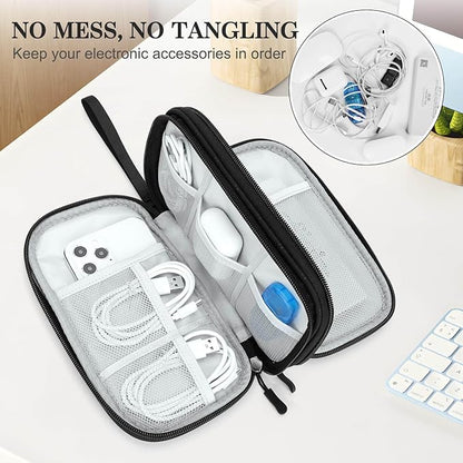 FYY Electronic Organizer, Travel Cable Organizer Bag Pouch Electronic - Image 5