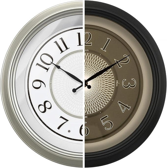 FOUNTAIN DESIGNS Galaxy 18" Large Luminous Atomic Clock by FountainDesigns