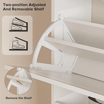 EOYUTLLY Shoe Cabinet for Entryway - Image 5