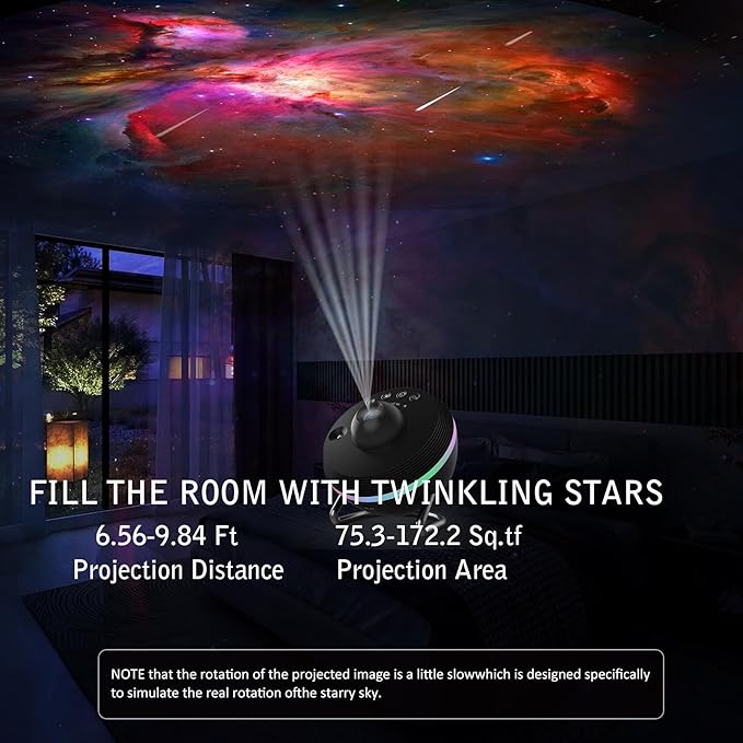Galaxy Projector for Bedroom, Planetarium Star Projector - Image 5