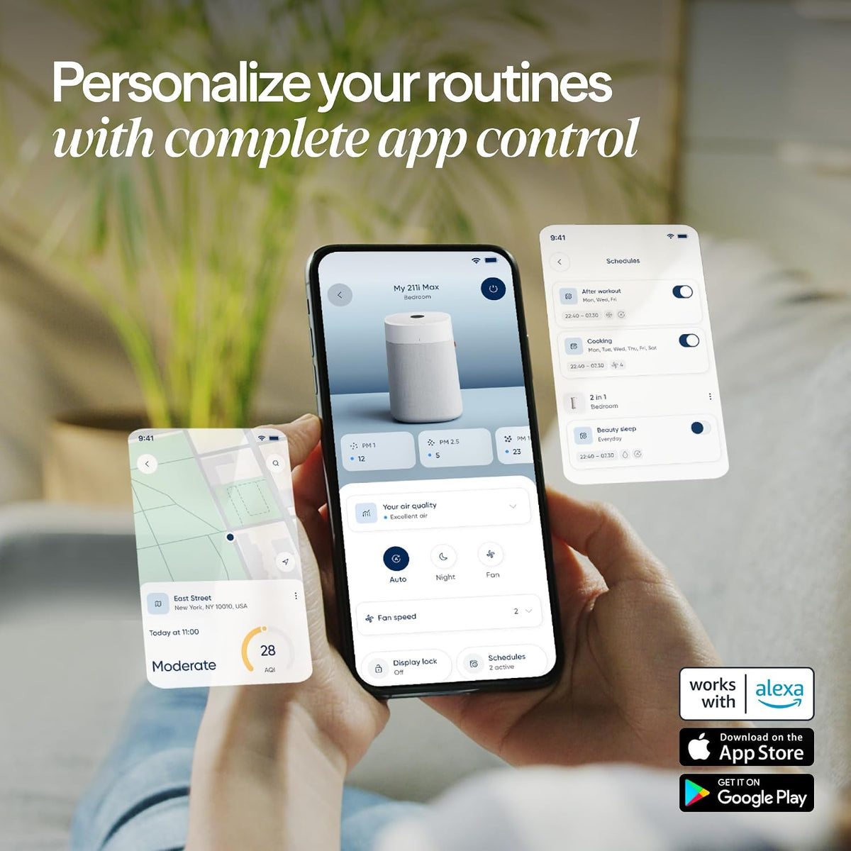 blueair air purifiers for home up to 2,107, view 9