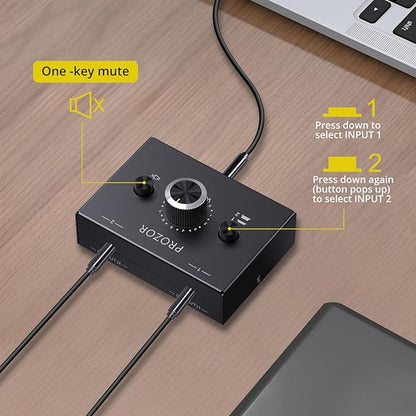 PROZOR 3.5mm Audio Bi-Directional Switcher - Image 5