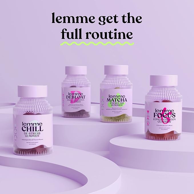 Lemme Chill Stress Relief Gummies - Image 8