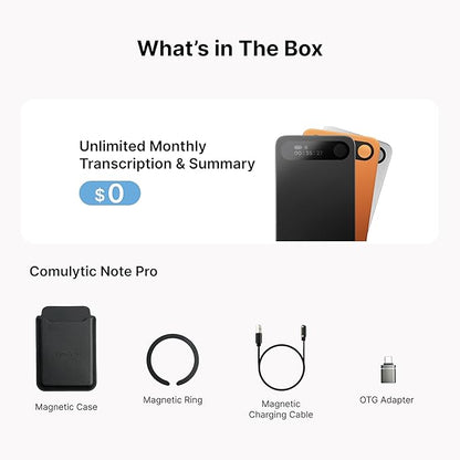 Comulytic Note Pro AI Voice Recorder, Unlimited Transcribe & Summarize - Image 8