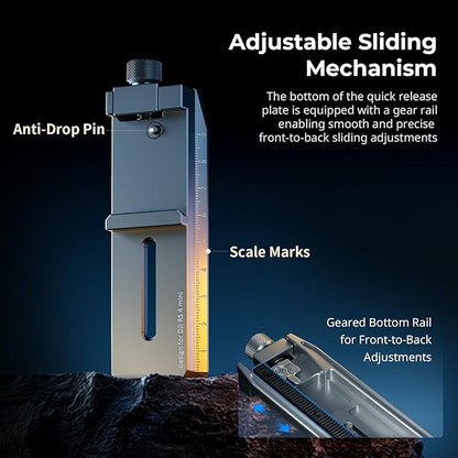 SMALLRIG 4.6'' Quick Release Plate Adapter - Image 6