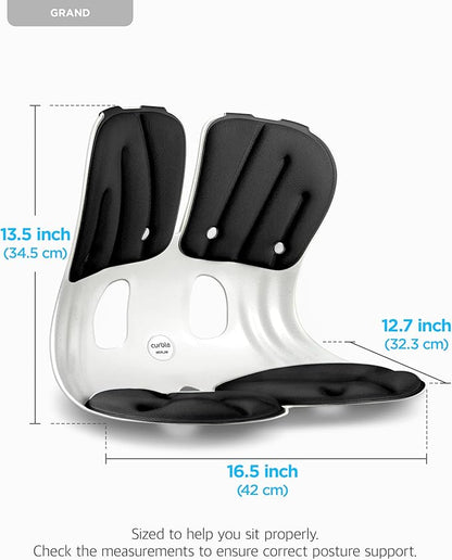 Curble GRAND 2PACK – Ergonomic Chair Back Support, Lumbar Support - Image 2