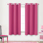 KOUFALL Hot Pink Blackout Curtains by KOUFALL