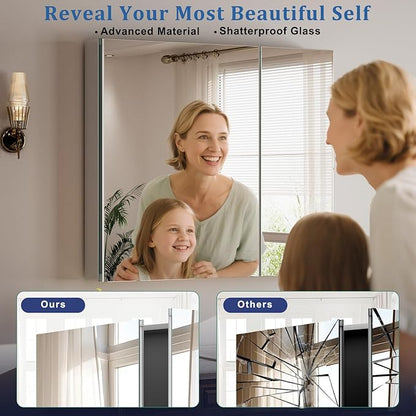 Bathroom Medicine Cabinet Mirror - Image 3