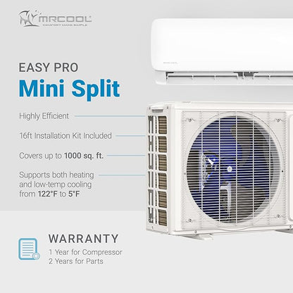MRCOOL 24000 BTU 230V Ductless Inverter Mini Split Air Conditioner & Heat Pump - Image 2