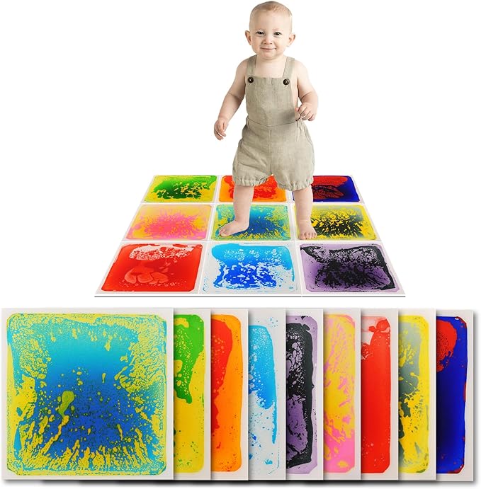 Art3d Liquid Fusion Activity Play Mat by Art3d