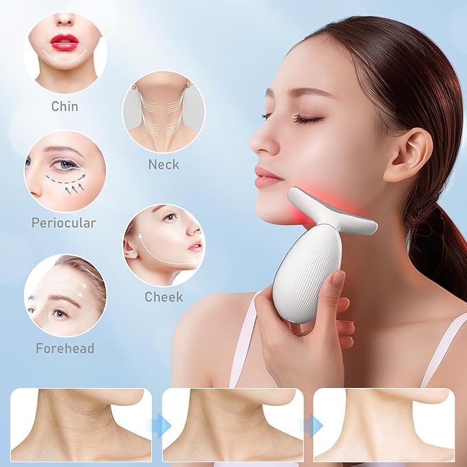 Cocobeen Face Neck Tool for Skin Care, Electric Neck Face Lifting Device for - Image 4