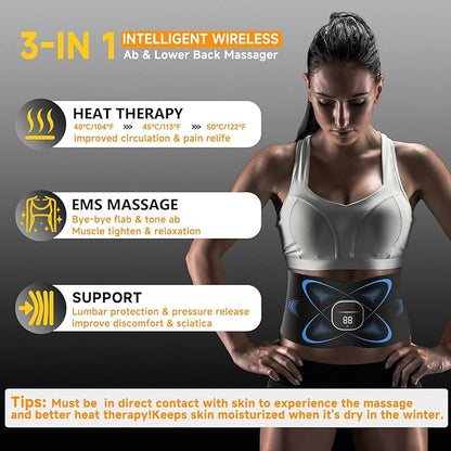 FDA Cleard - EMS/TENS abs Stimulator Abdominal, Electronic Muscle Stimulator - Image 3