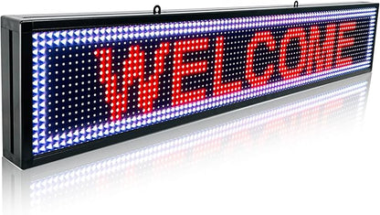 P10 Programmable Scrolling Led Sign Outdoor Signs by HIJHSAIL