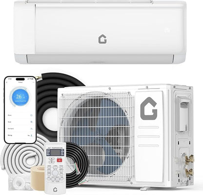 12000BTU Mini Split Air Conditioner& Heater, 21 SEER2 230V Wall-Mounted by PioneerWorks